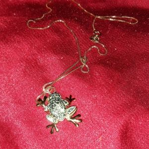 18kt gold plated sterling silver necklace